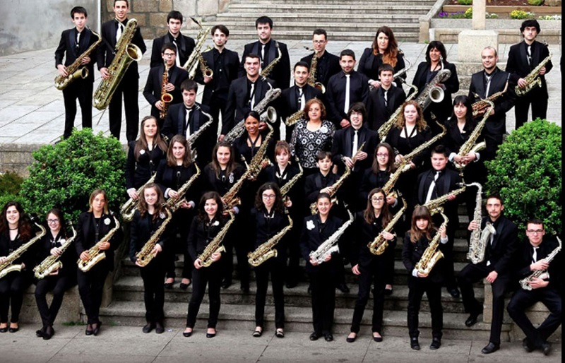 La Orquesta de Saxos de Redondela